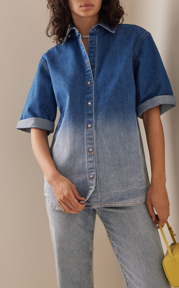 Ombre Denim Shirt