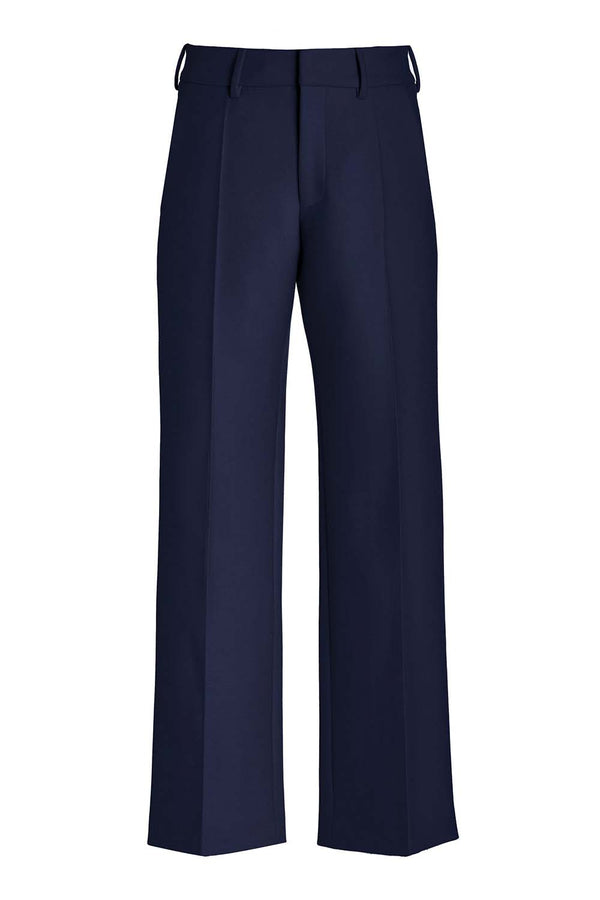 Crop Stretch Wool Pants