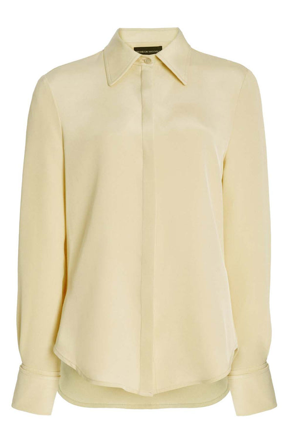 Spence Silk Crepe Shirt