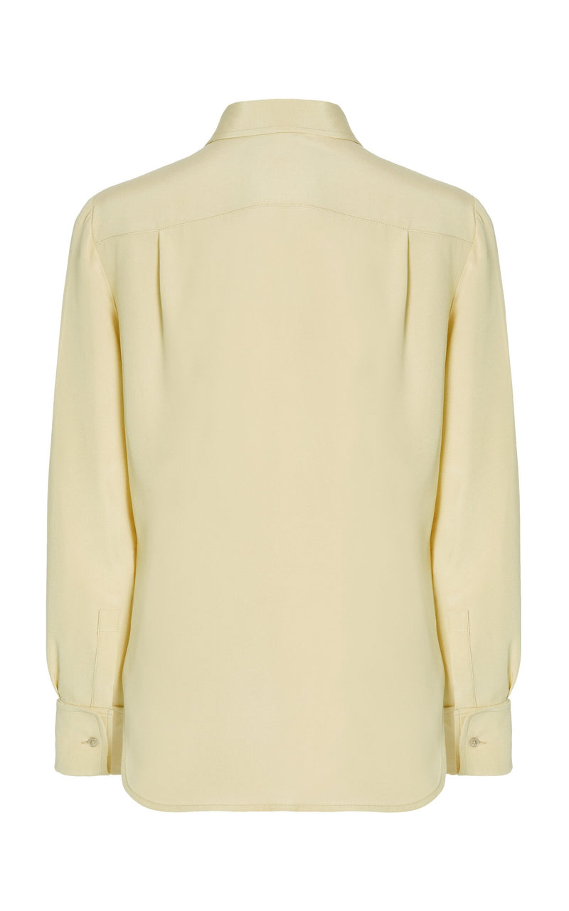 Spence Silk Crepe Shirt