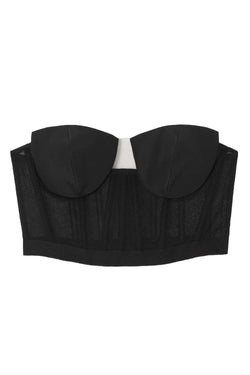 Cotton Corset Bralette