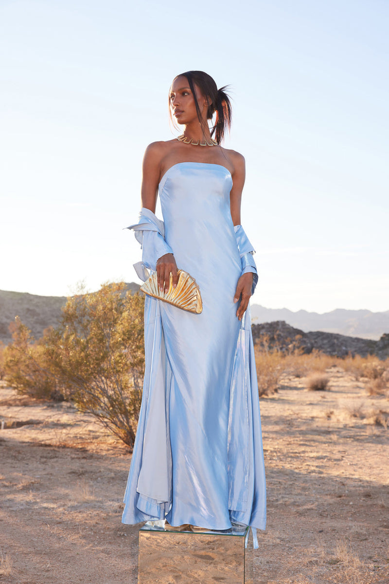 Perla Taffeta Gown