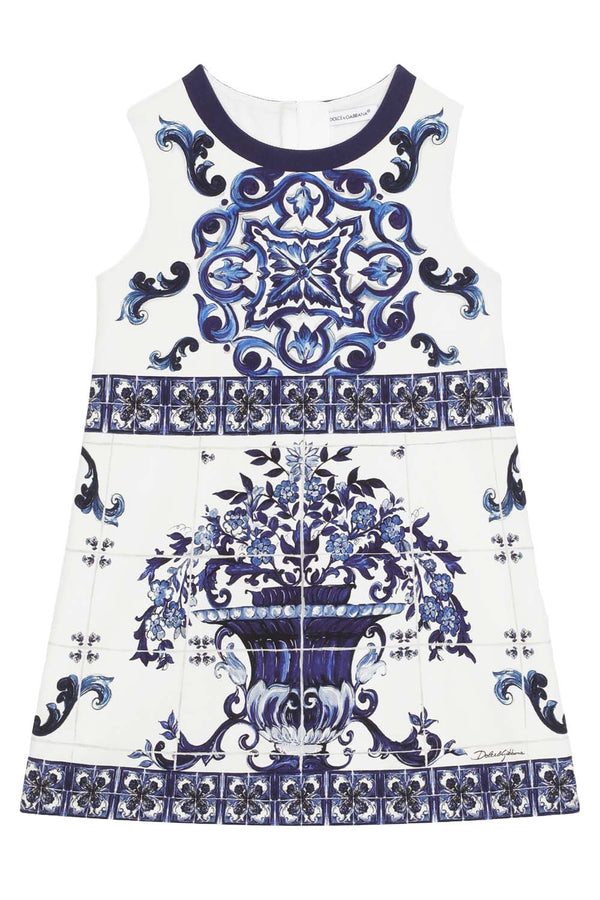 Majolica Print Interlock Dress