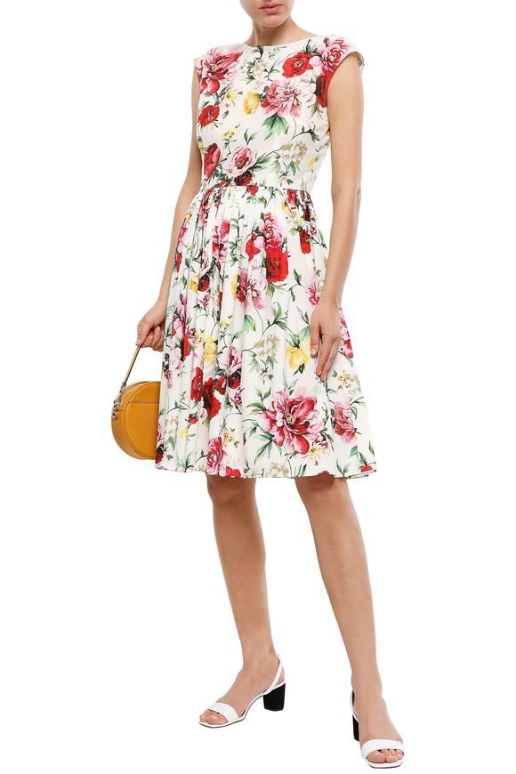 Cotton Floral Dress