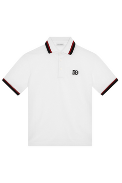 Jersey Polo with DG Embroidery Logo