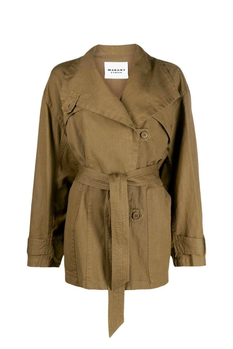 ETOILE ISABEL MARANT PEACHY COTTON TRENCH Belinda International