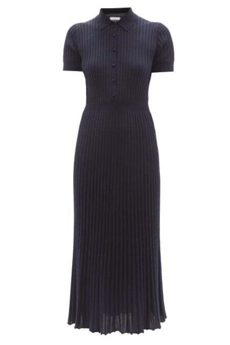 Amor Ribbed Cashmere-Blend Dress