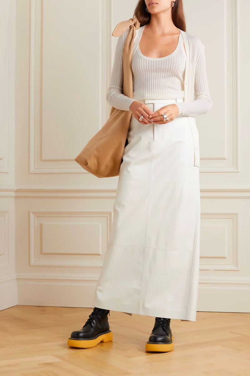 Graham Ribbed Cashmere-Blend Tank Top