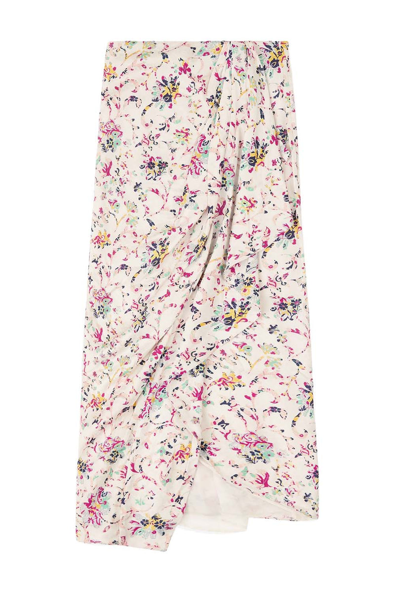 Berthe Floral Midi Skirt