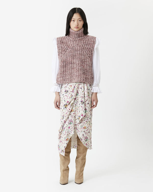 Berthe Floral Midi Skirt