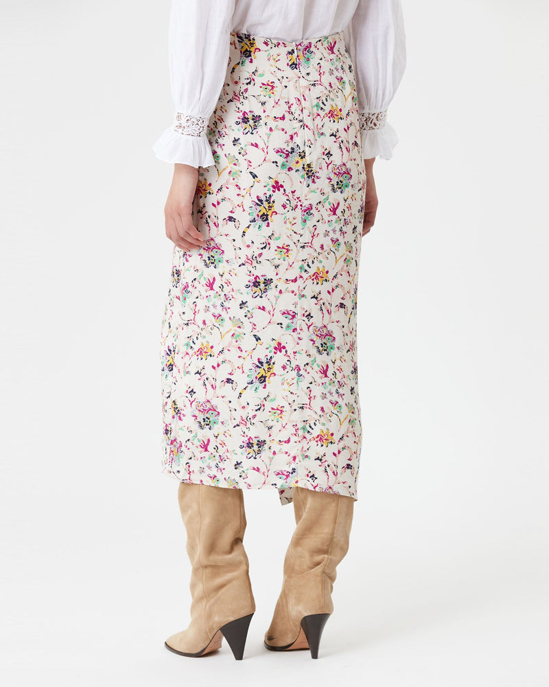 Berthe Floral Midi Skirt