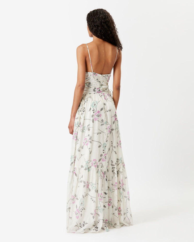 Giana Cotton Voile Maxi Dress