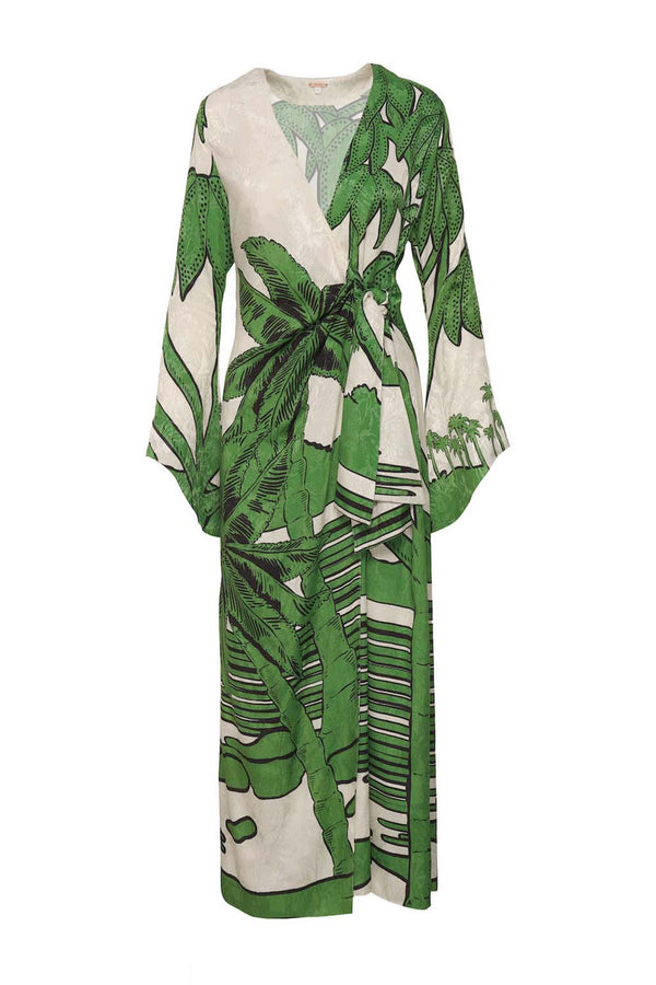 Gulf Of Guinea Wrap Dress