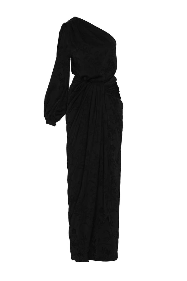 Paradise Found Jacquard Maxi Dress