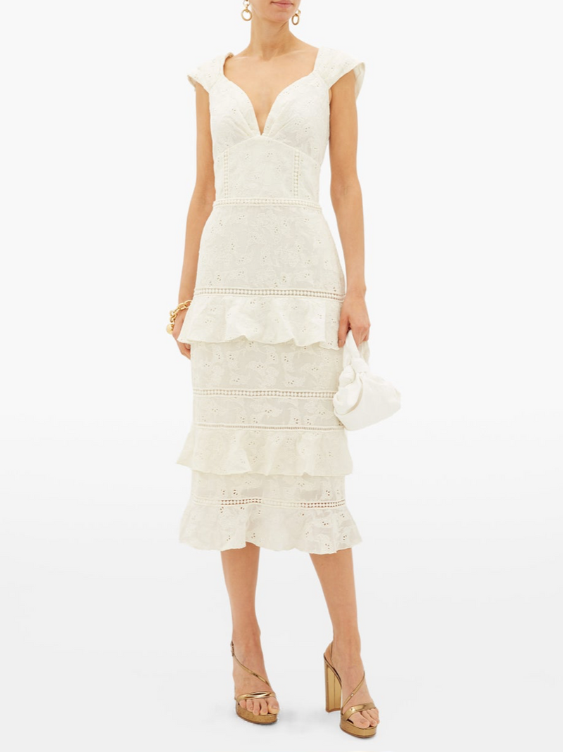 Traduce Me On Lines Midi Dress