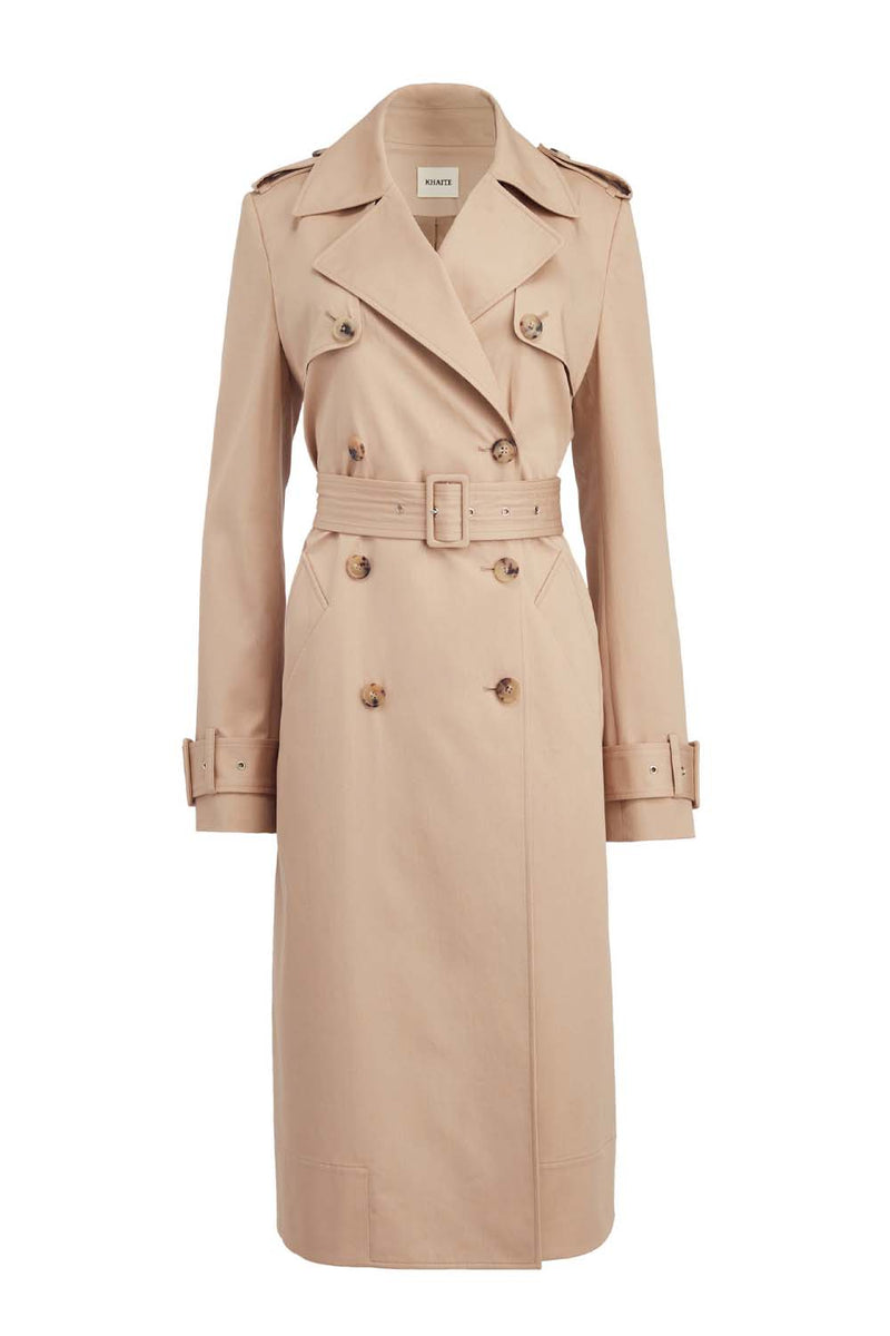 Khaite trench hot sale coat