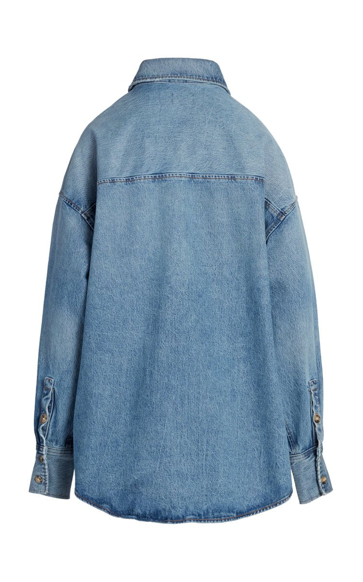 Birdie Denim Oversized Shirt