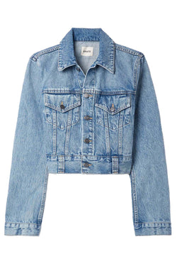 Rizzo Cropped Denim Jacket