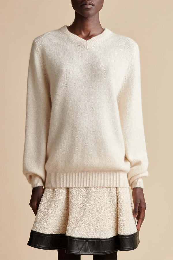 Waverly V-Neck Cashmere Sweater