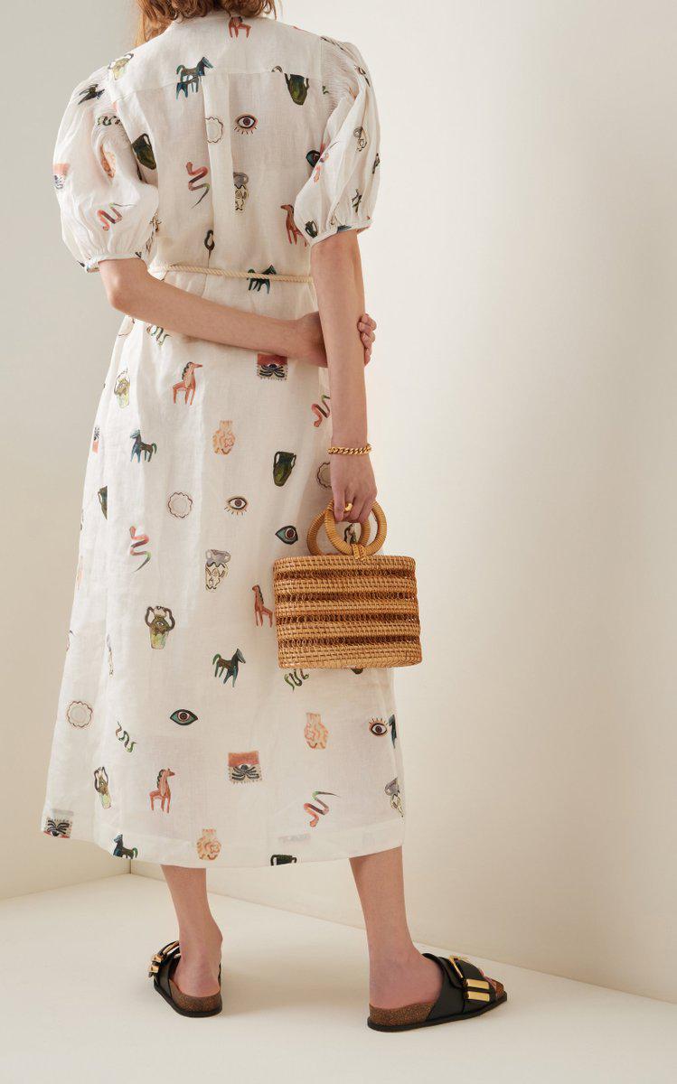 Hera Linen Midi Dress