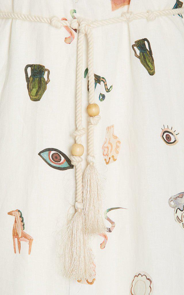 Hera Linen Midi Dress