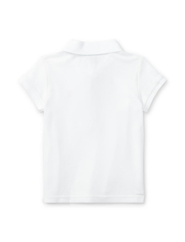 Cotton Mesh Polo T-Shirt