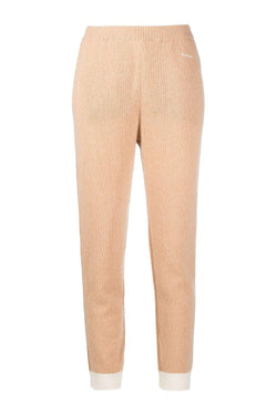 Ribbed Knit Cashmere Trouser