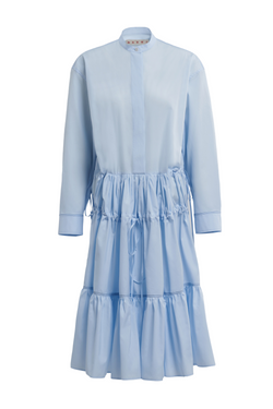 Cotton Poplin Shirt Dress