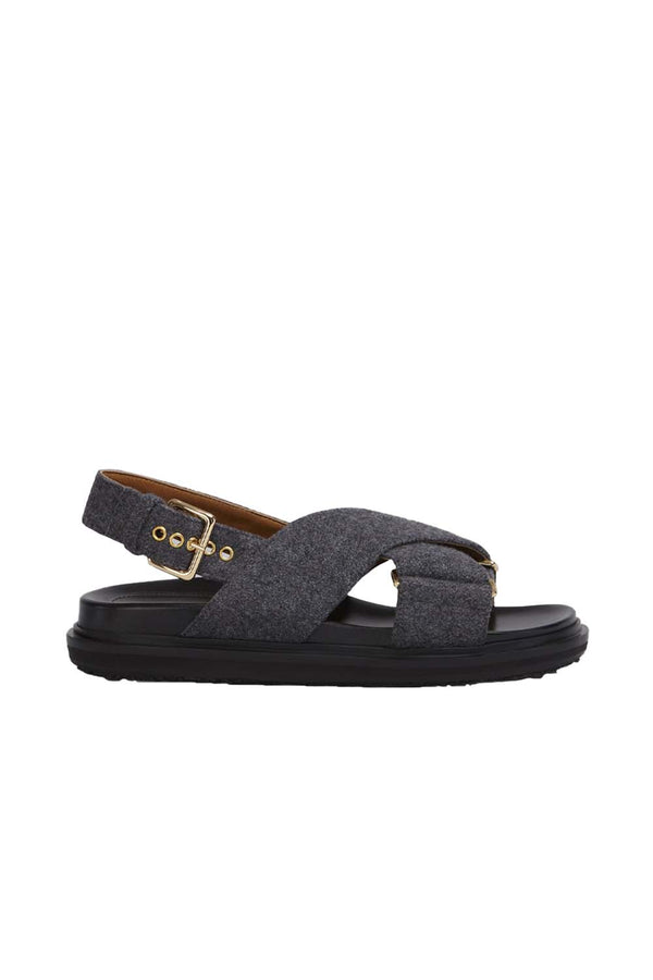 Wool Felt Fussbett Sandal