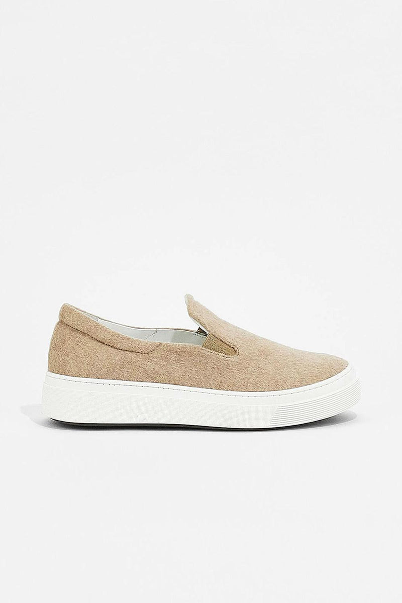 Camel slip on sneakers outlet