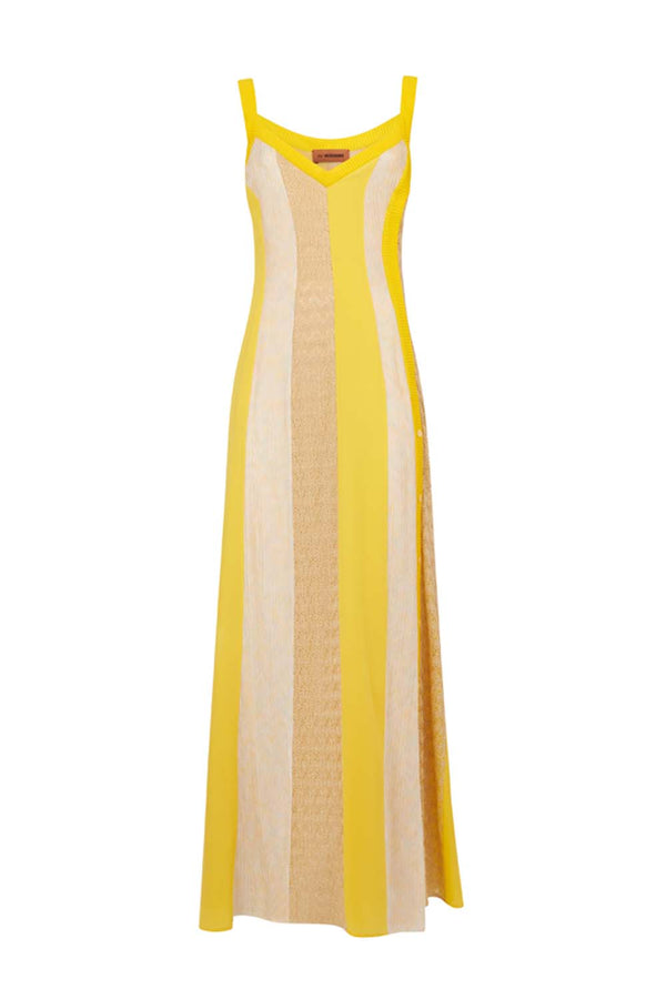 Patchwork Stripe Dress
