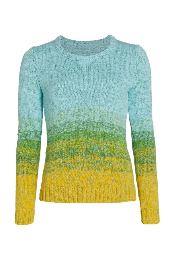Long Sleeve Ombre Knit