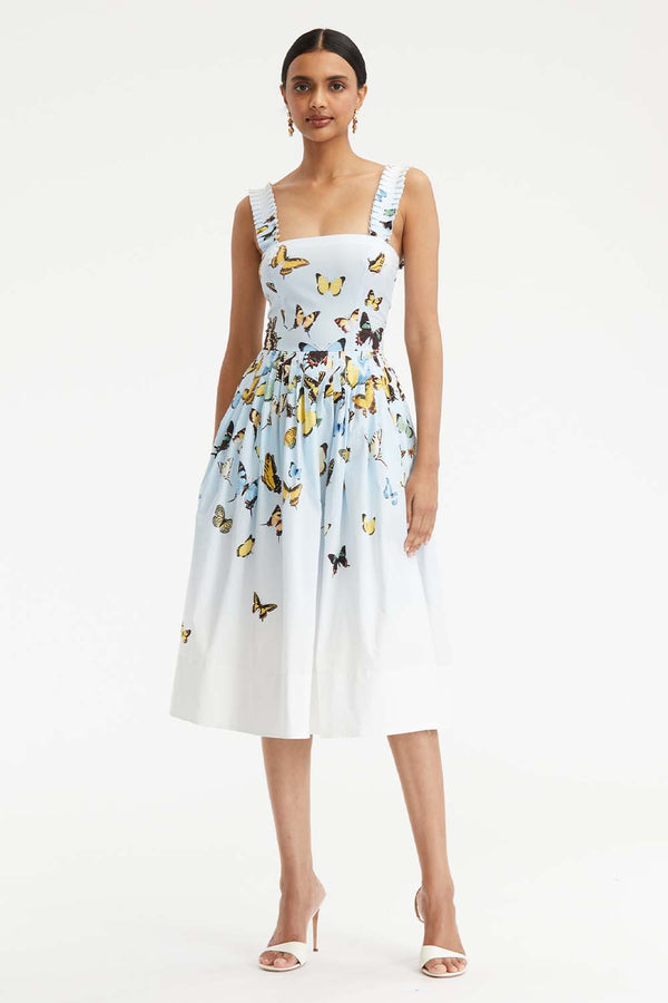 Degrade Butterfly Dress