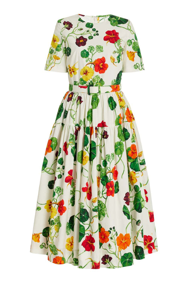 Nasturtium Print Dress