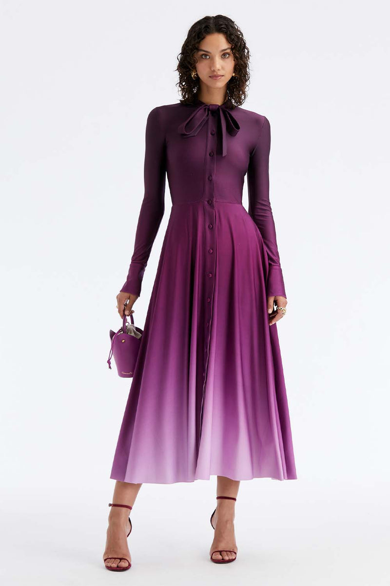 Ombre Jersey Dress