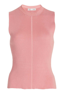 Ribbed Silk Blend Tank