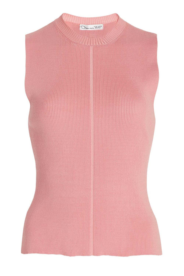 Ribbed Silk Blend Tank