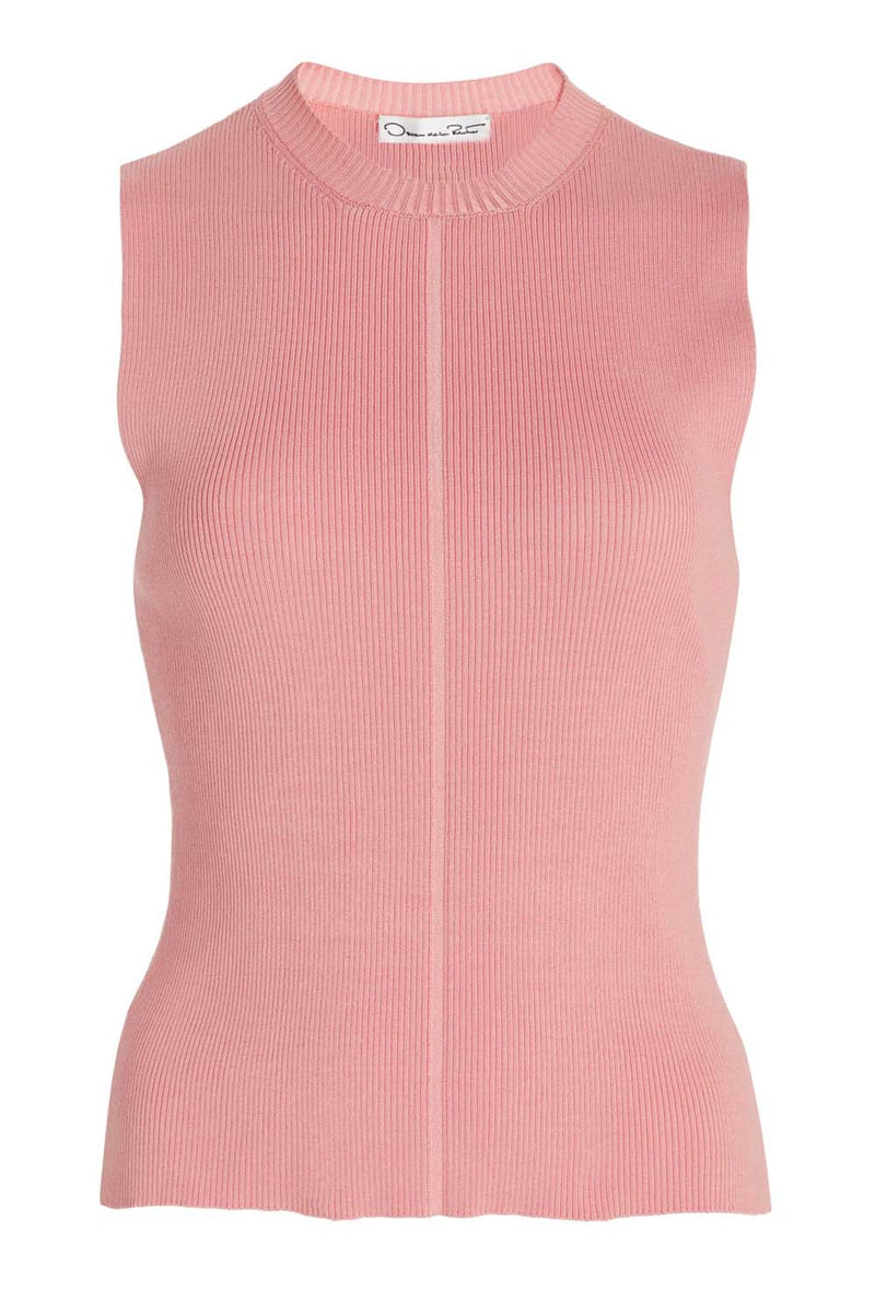 Ribbed Silk Blend Tank