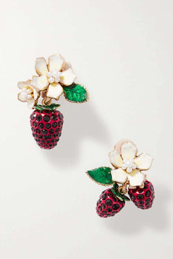 Strawberry Clip-On Earrings