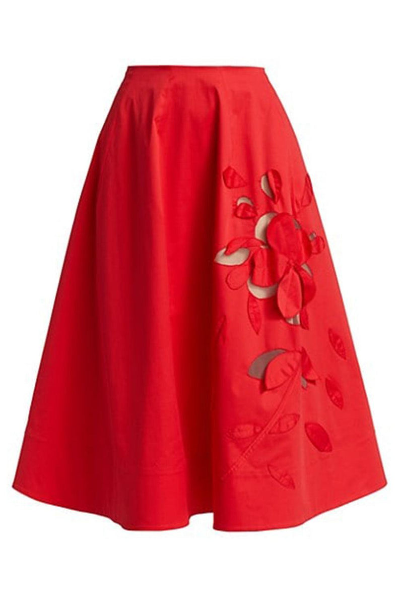 Scarlet Tea Length Skirt