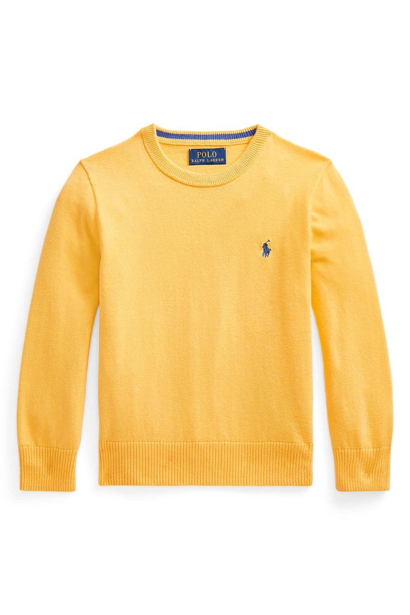 Cotton Crewneck Sweater