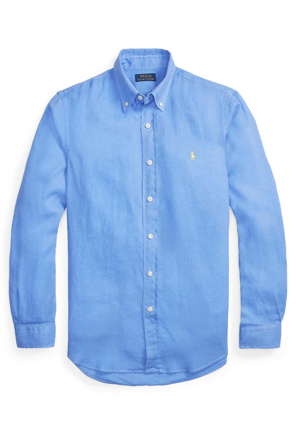 Long Sleeve Custom Fit Linen Shirt