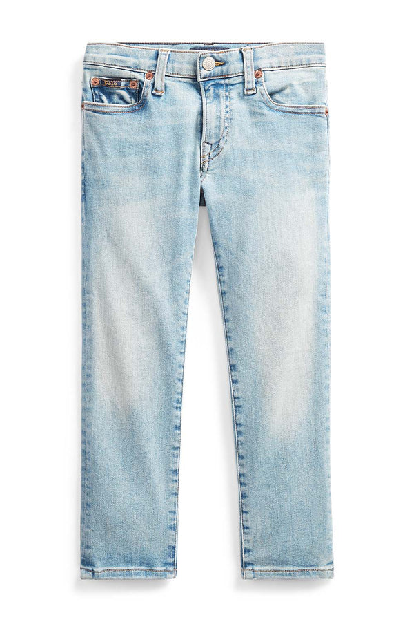 Straight Leg Denim Jeans