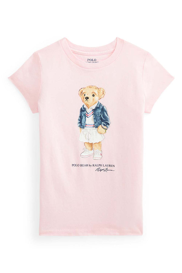 Polo Bear Cotton Jersey T-Shirt