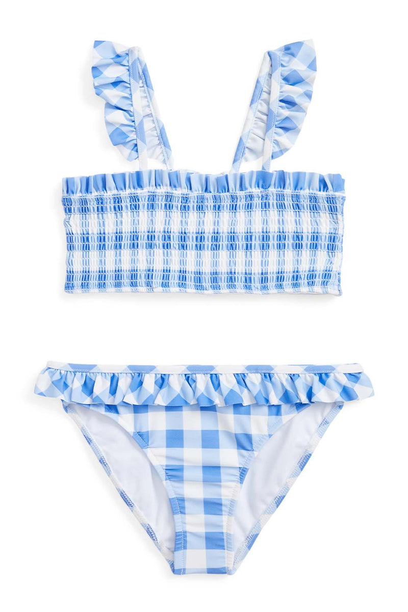 Gingham Two-Piece Swimsuit