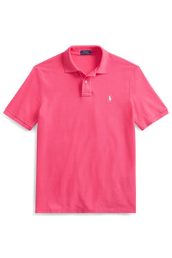 Slim Fit Mesh Polo Shirt