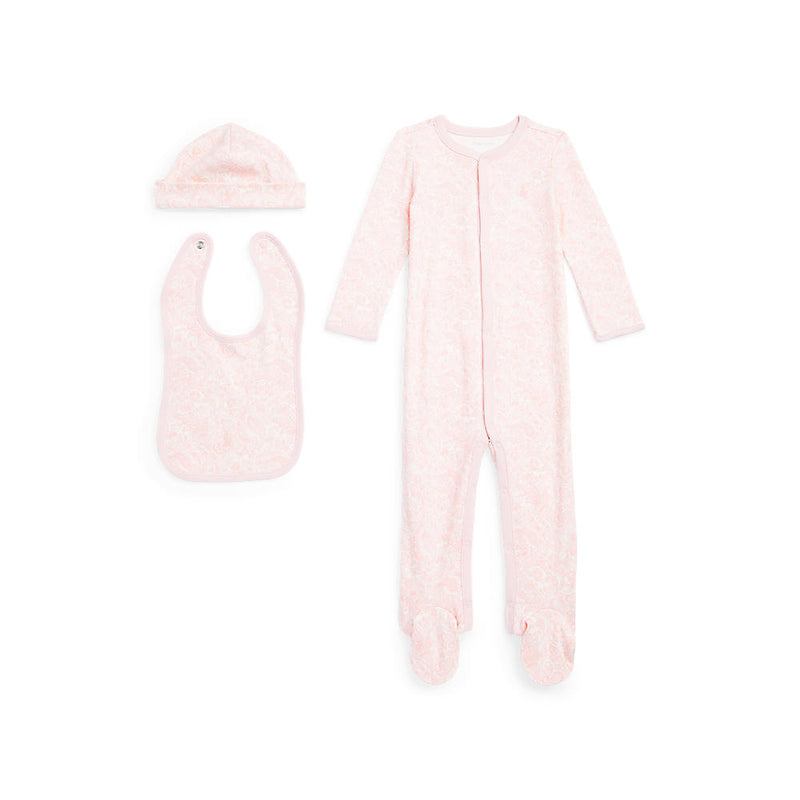 Baby Girl Paisley Gift Set