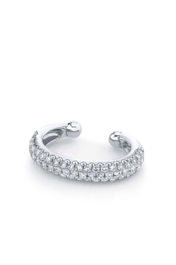 Diamond Jumbo Pave Ear Cuff