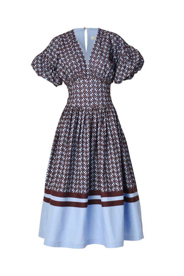 Allie Cotton Embroidered Dress