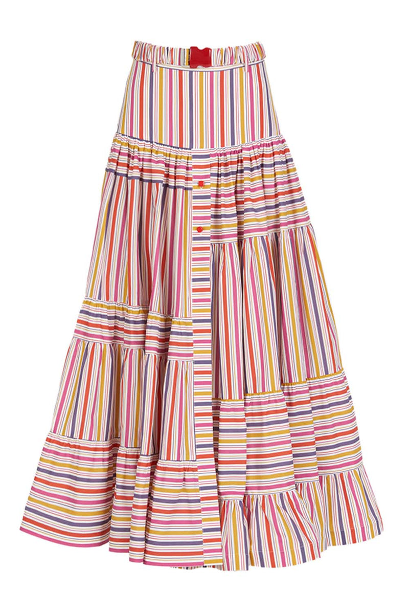 Magnolia Stripe Skirt